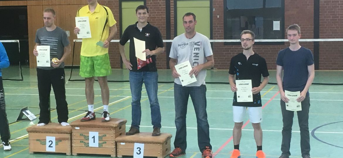 HE C1: 3. Platz: Uwe Lau, 4. Platz: Frank Bereit, 6. Platz: Ole Paulsen