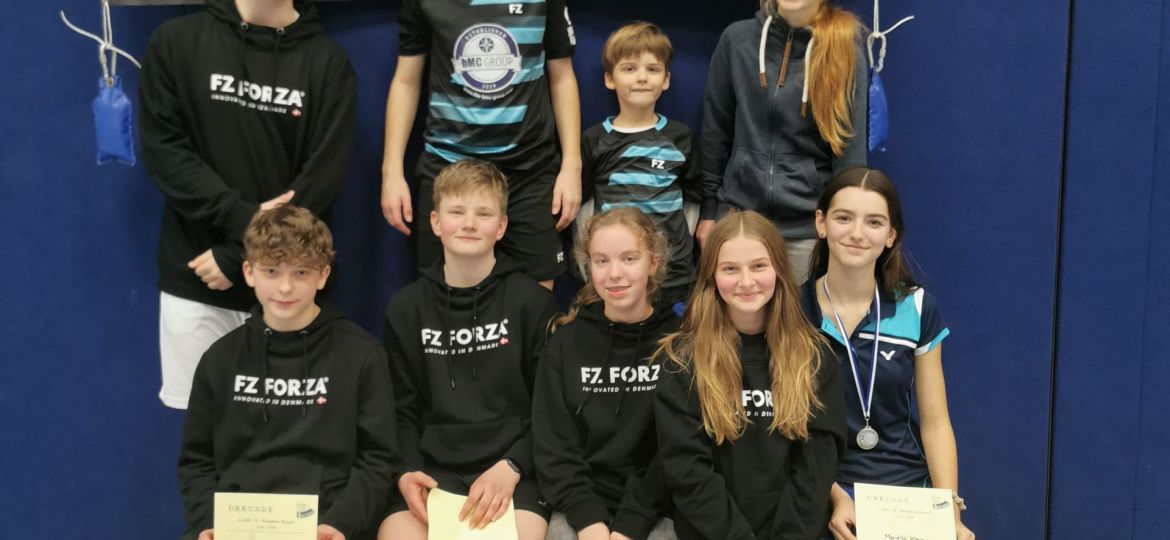 Die Teilnehmer der SG Brietlingen/Adendorf in den Altersklassen U17-U19